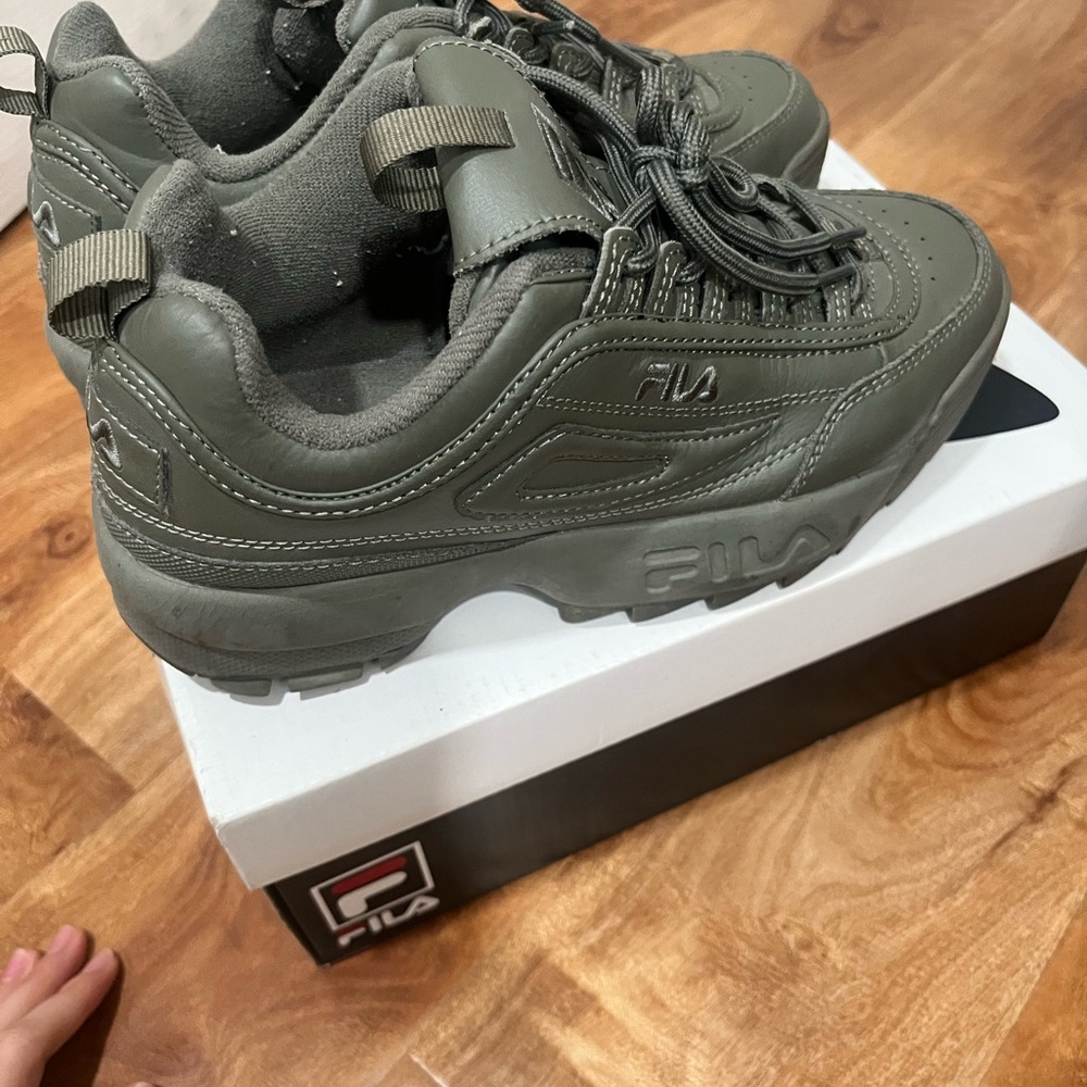 Fila Disruptor II Autumn Sneakers - Olive